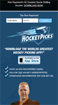 Mobile Screenshot of hockeypicks.com